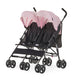 Dream On Me Twin Venture Umbrella Stroller (Pink)