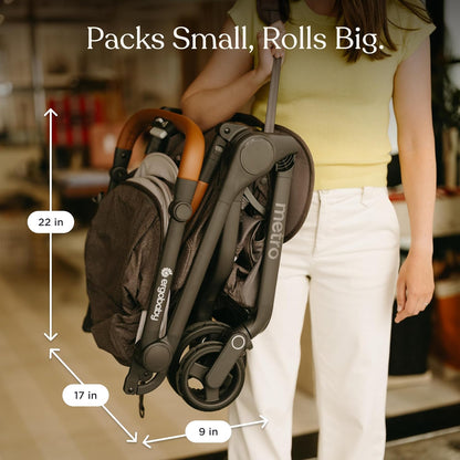 New Ergobaby Metro 3 Deluxe Baby Stroller (Camel)