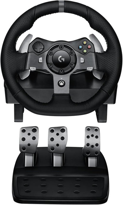 New Logitech G920 Driving Force Racing Wheel and Pedals (Xbox One and PC)