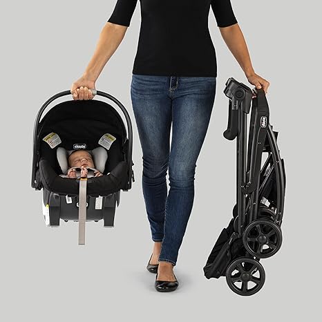 Chicco KeyFit Caddy Frame Stroller (Black)