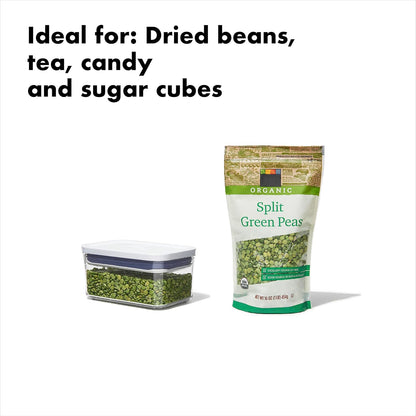 New OXO Good Grips POP Container - Rectangle Mini 0.6 Qt (Tea)