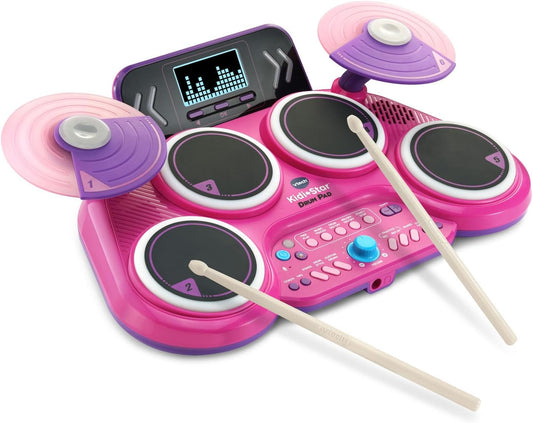 New VTech Kidi Star Drum Pad (Pink)