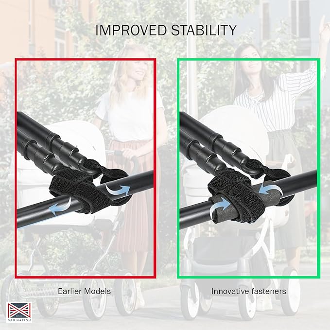 Universal Stroller Board | Stroller Attachment for Toddler to Ride | Stand and Seat Options