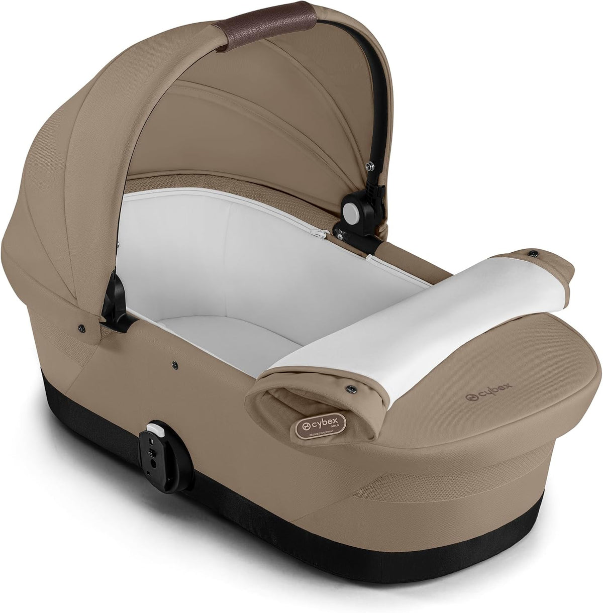 New Cybex Gazelle S Newborn Carrycot for Gazelle S & eGazelle Strollers (Almond Beige)