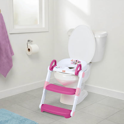 Disney Minnie Mouse Foldaway Ladder Potty Seat by Bright Starts (Minnie Ladder)