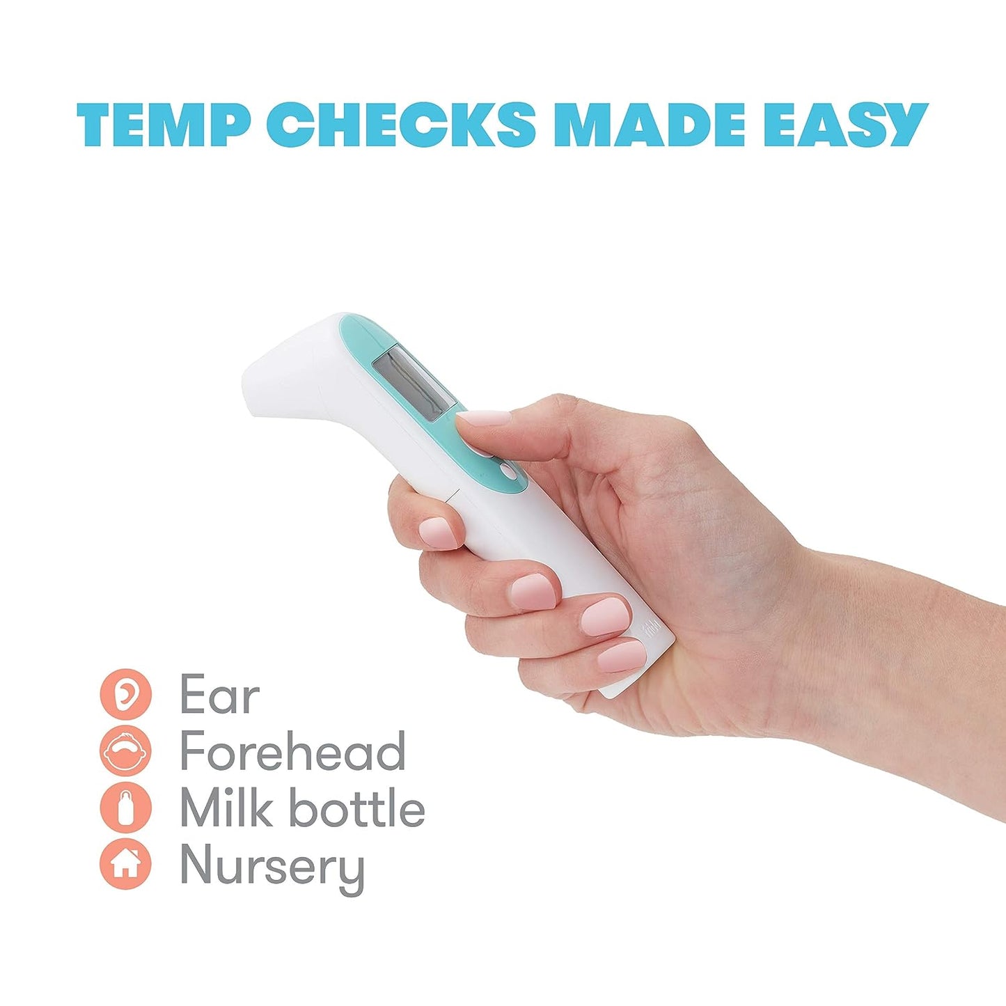 New Frida Baby 3-in-1 Ear, Forehead + Touchless Thermometer
