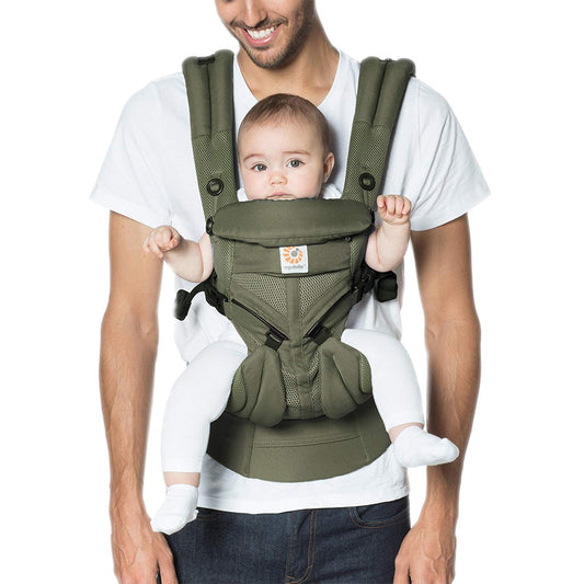 New Ergobaby Omni 360 All-Position Baby Carrier (Khaki Green)