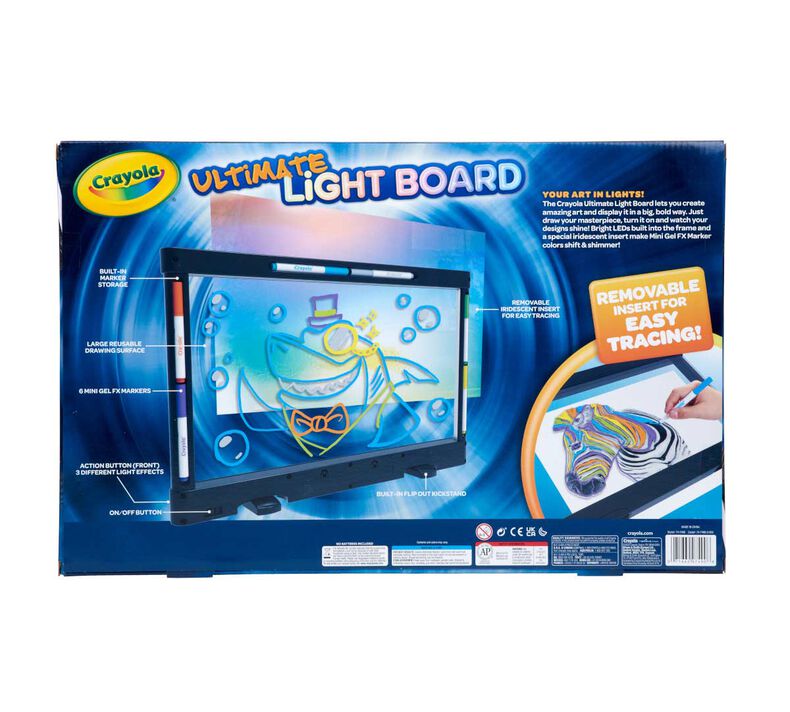 New Crayola Ultimate Light Board With Special Effects – Kidsy