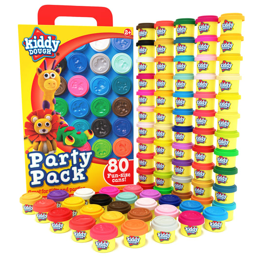 80 Pack of Kiddy Dough! Loads of Dough In 80 Colors!