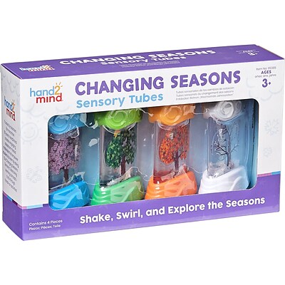 New Hand2mind Changing Seasons Sensory Tubes (4/Set (95385) | Quill)