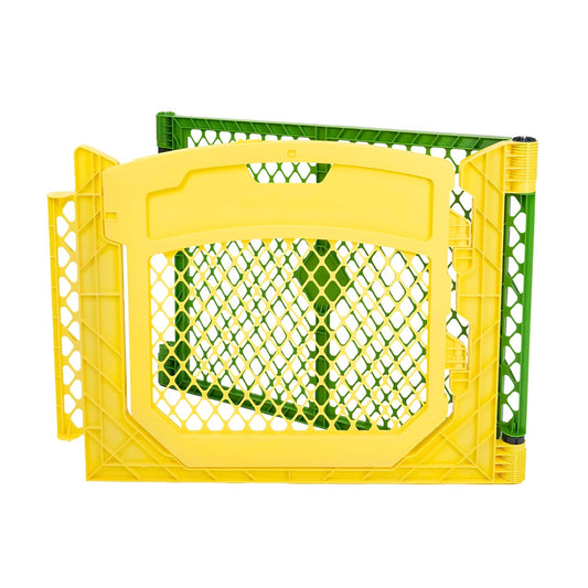 Toddleroo Superyard 2-Panel Door Extension 65.5-Inch (Green/Yellow)