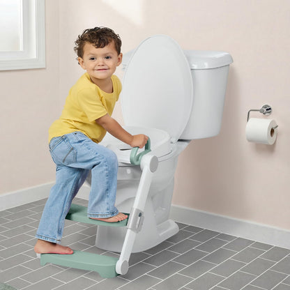 Ingenuity Foldaway Ladder Potty, Adjustable Step Stool Toilet Trainer Seat