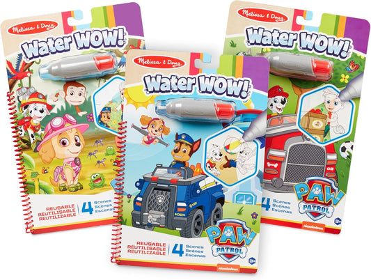 Melissa & Doug PAW Patrol Water Wow Activity Pads (3-Pack)