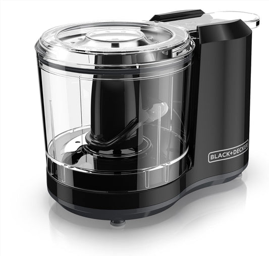 BLACK+DECKER 1.5-Cup Electric Food Chopper (Black)