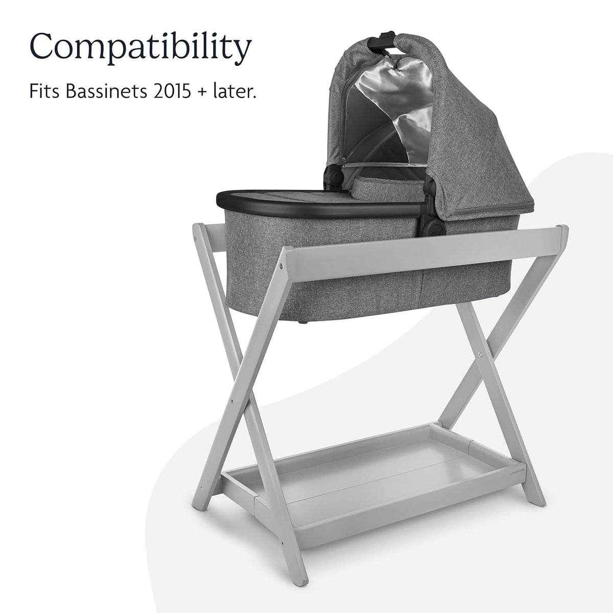 New UPPAbaby Bassinet Stand V2 (White)