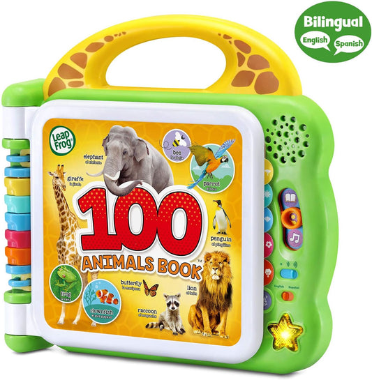 LeapFrog 100 Animals Interactive Learning Book (Green)