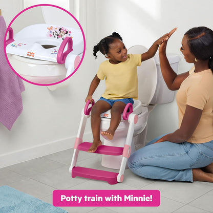 Disney Minnie Mouse Foldaway Ladder Potty Seat by Bright Starts (Minnie Ladder)
