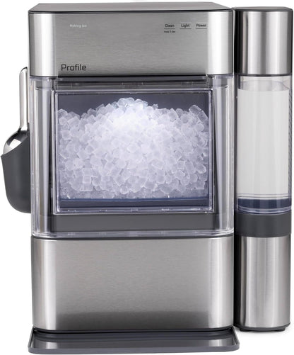GE Profile Opal 2.0 Ultra Nugget Ice Maker with Side Tank and Scale Inhibiting Filter