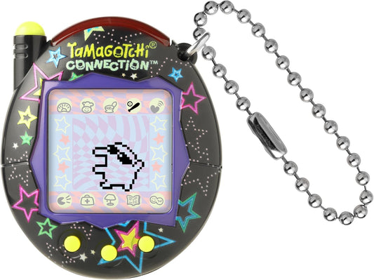 New Tamagotchi Connection Neon Stars Digital Pet Toy (Neon Stars)