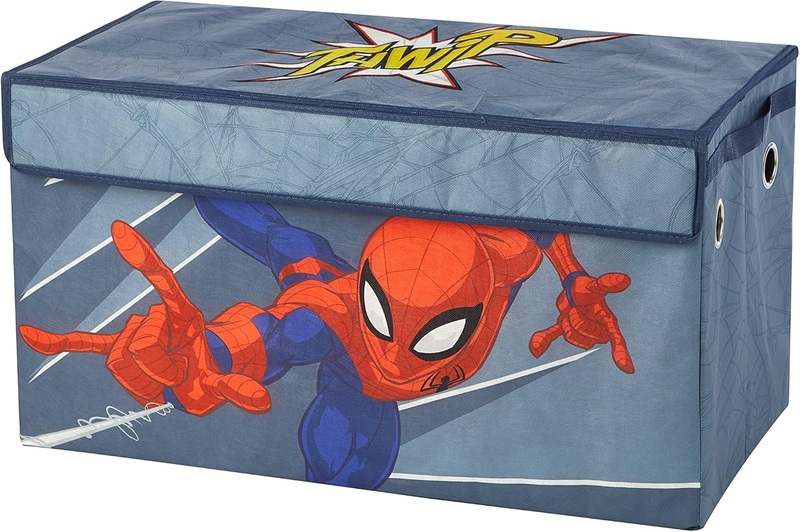 New Idea Nuova Marvel Spiderman Toy Storage Trunk for Kids