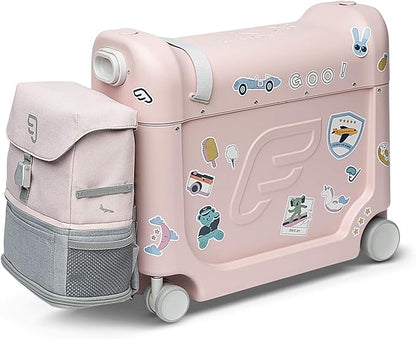 JetKids by Stokke Travel Bundle - Includes Kid’s Ride-On Suitcase & In-Flight Bed