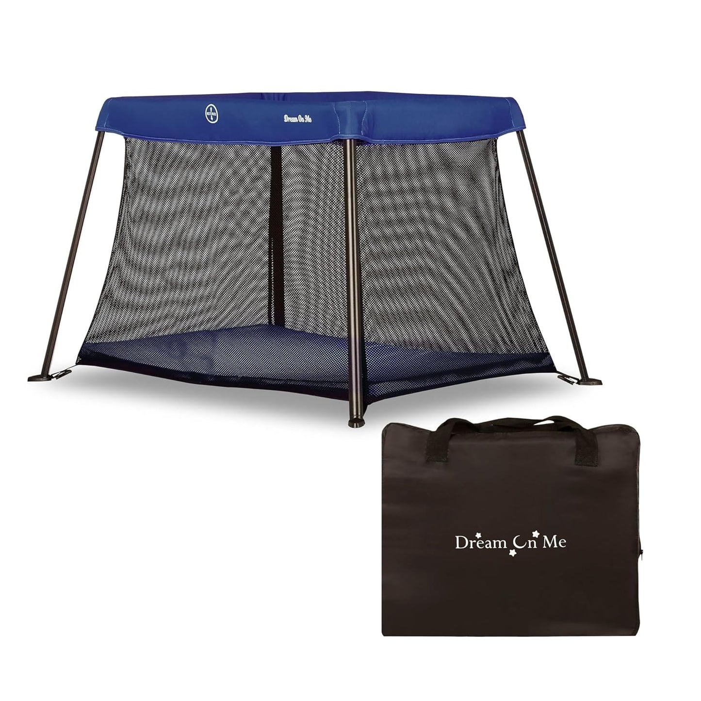 New Dream On Me Travel Light Playard (Blue)