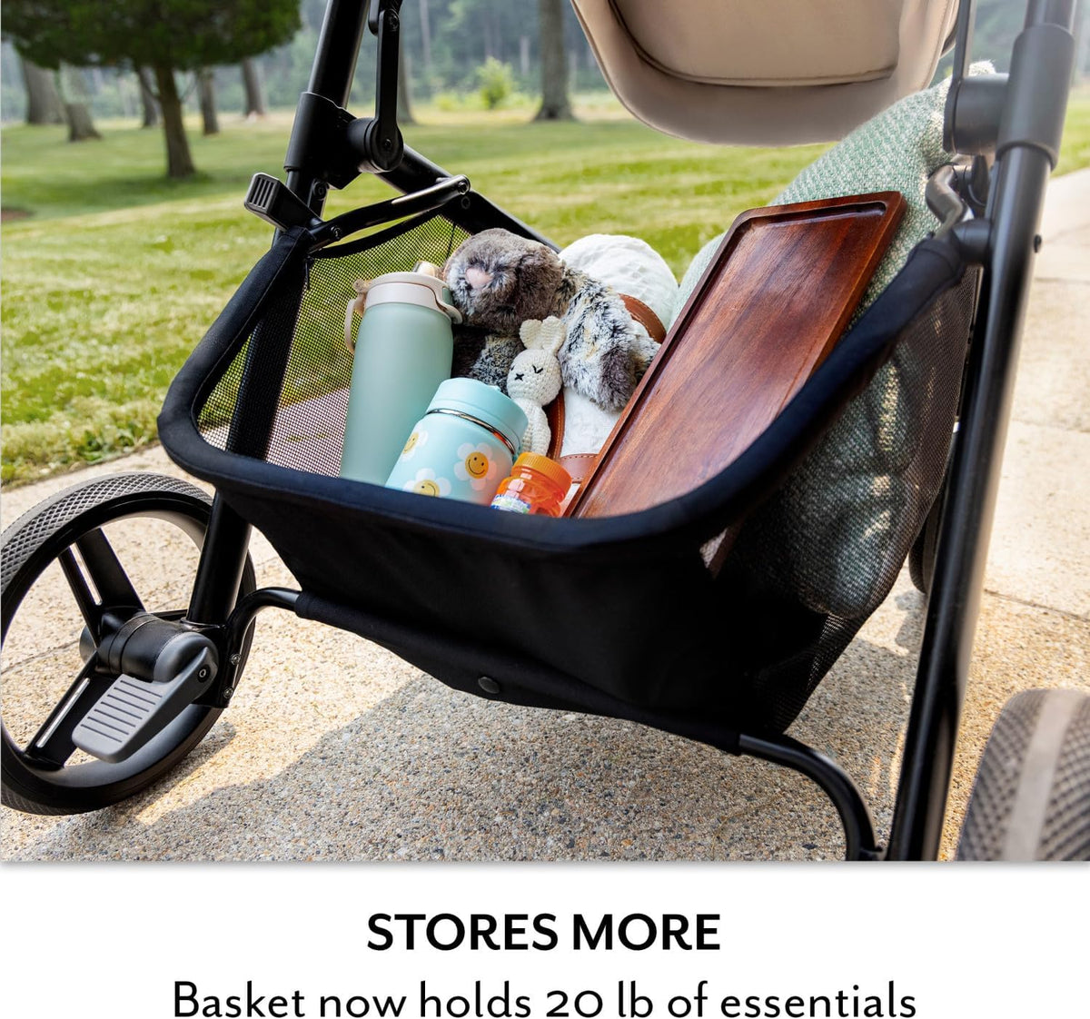 New Evenflo Pivot NXT Travel System with LiteMax NXT Car Seat (Latte Tan)