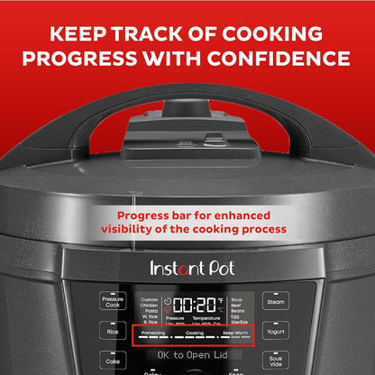 Instant Pot RIO Wide Plus, 9-in-1 Electric Pressure Cooker 7.5 Quarts