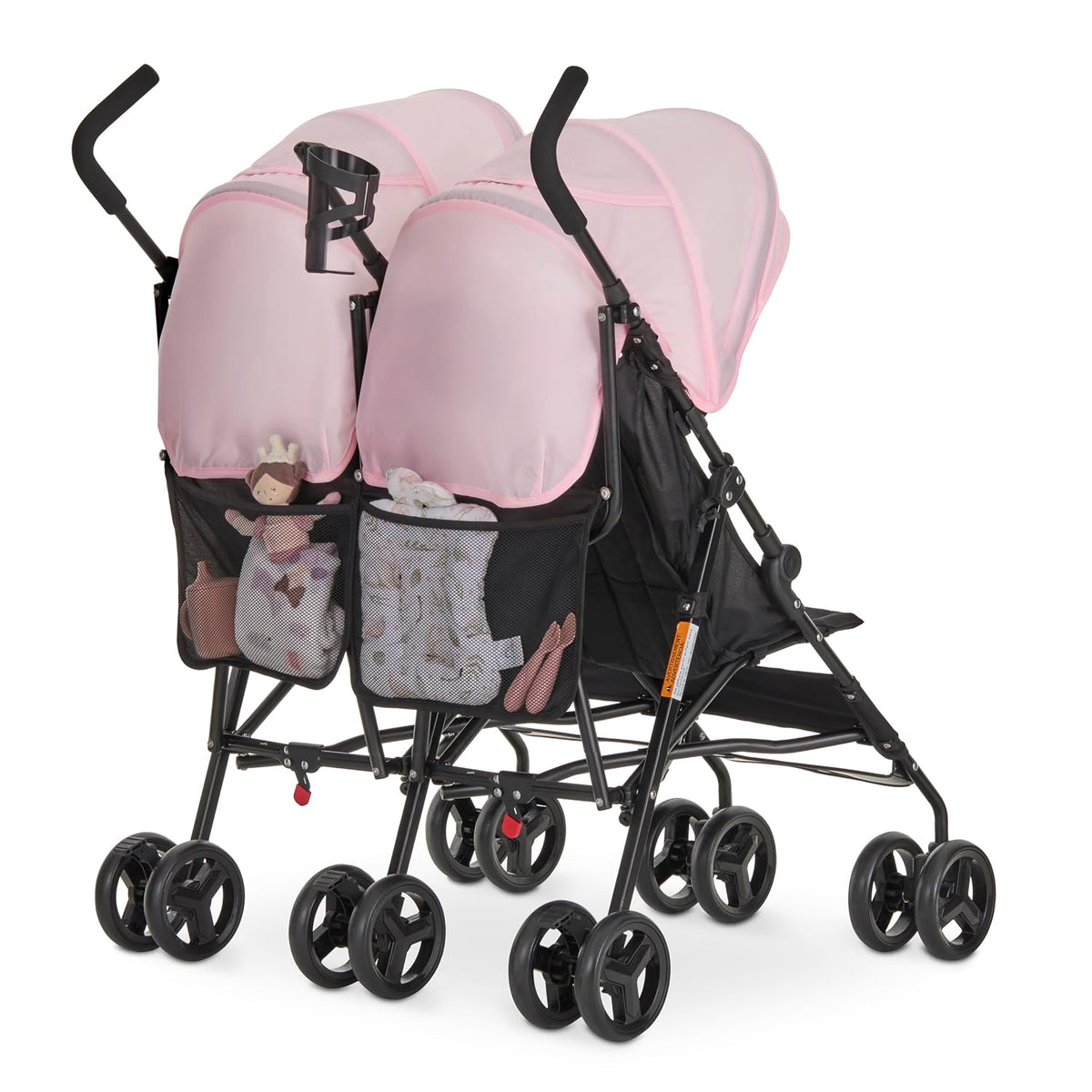 Dream On Me Twin Venture Umbrella Stroller (Pink)