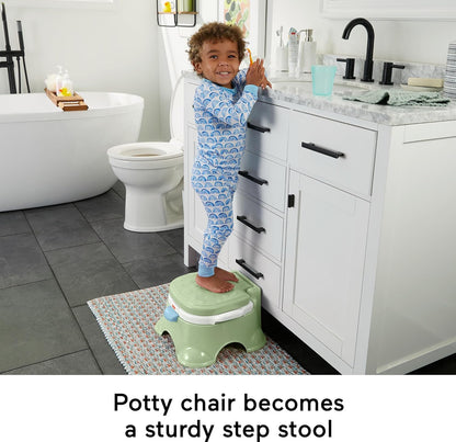 Fisher-Price Toddler Toilet 3-in-1 Puppy Perfection Potty Training Seat and Step Stool with Removable Ring