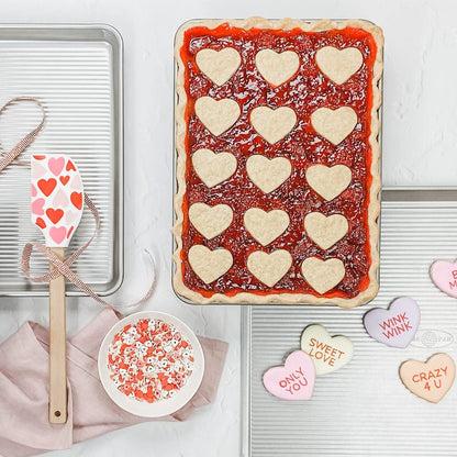 New USA Pan 3-Piece Warp Resistant Non-Stick Aluminized Steel Bakeware Set