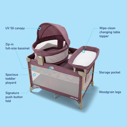 Graco Travel Dome Lux Pack 'n Play Playard (Amelia)
