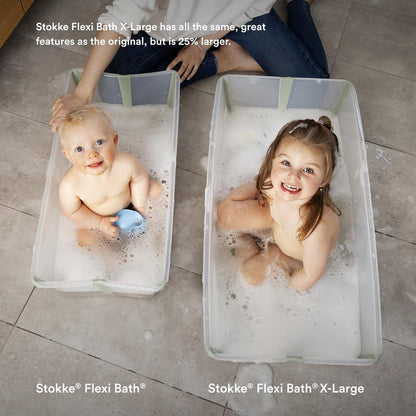 New Stokke Flexi Bath X-Large (Transparent Green)