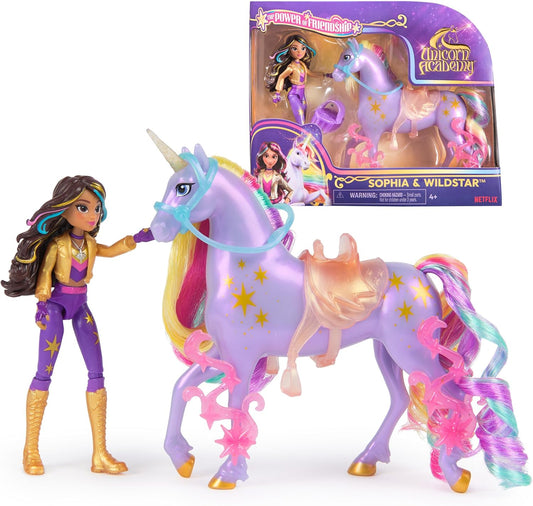 New Unicorn Academy Sophia and Wildstar Power of Friendship Doll