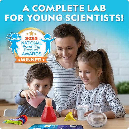 New National Geographic Junior Chemistry Set - 50 Experiments Science Kit