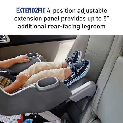 New Graco Extend2Fit 2-in-1 Car Seat (Redmond)