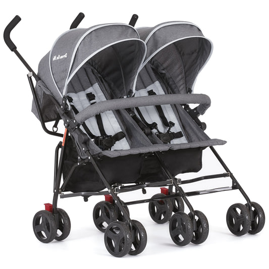 Dream on Me Volgo Twin Umbrella Stroller (Gray Lightweight)