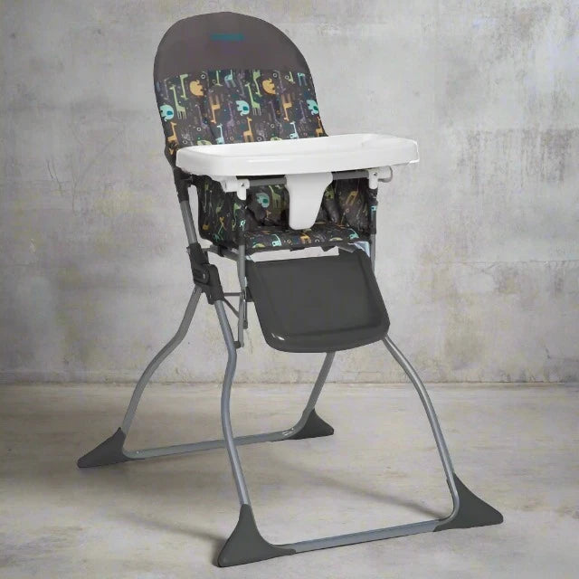 Cosco Simple Fold High Chair With Adjustable Tray (Zuri)