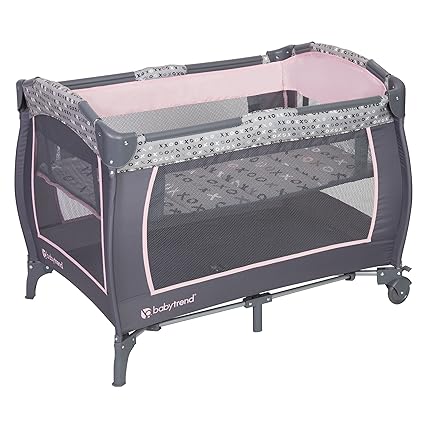 Baby Trend Trend-E Nursery Center Playard (Starlight Pink)