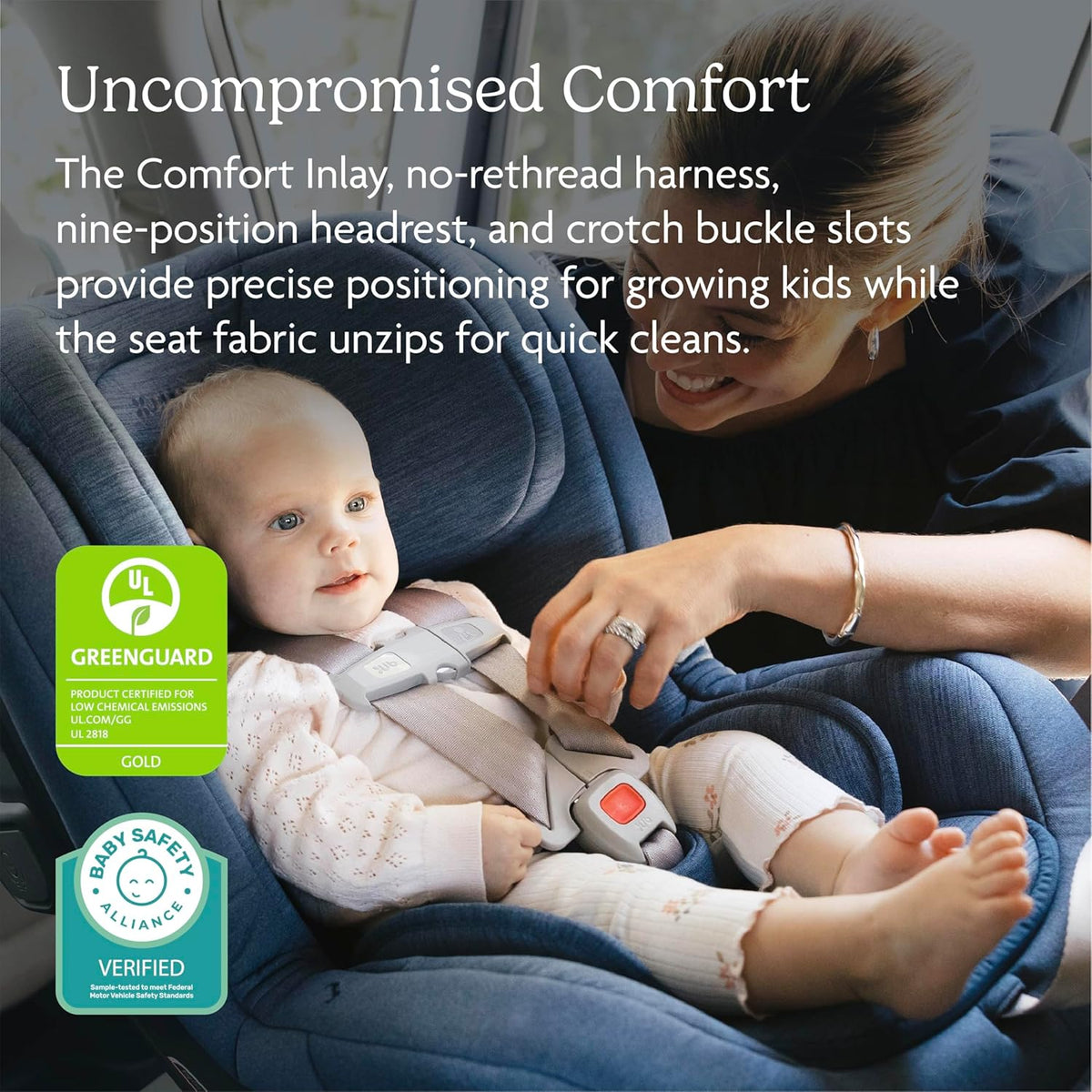 UPPAbaby Rove Convertible Car Seat, Jake (Charcoal Black)