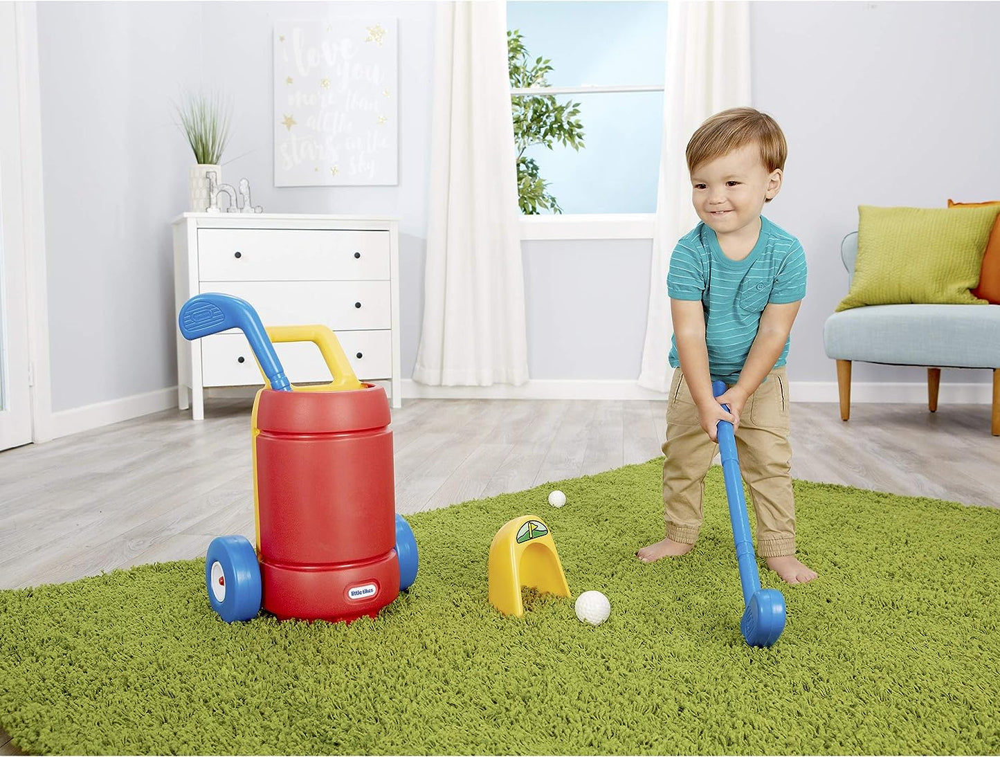 New Little Tikes TotSports Easy Hit Golf Set