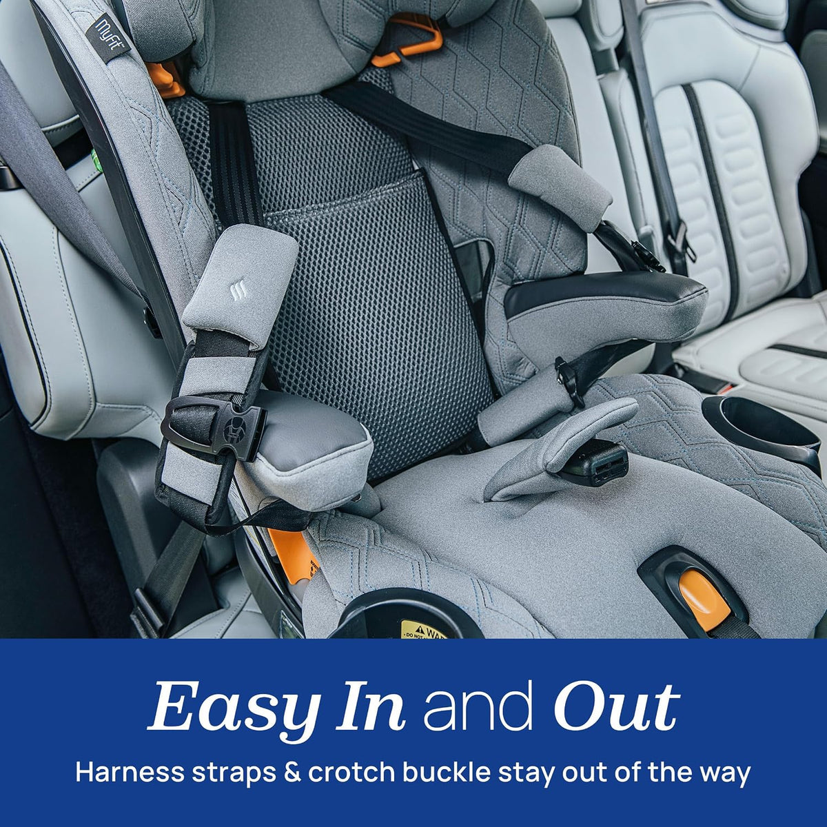 Chicco MyFit Air 2-in-1 Harness + High Back Booster Car Seat (Nova)
