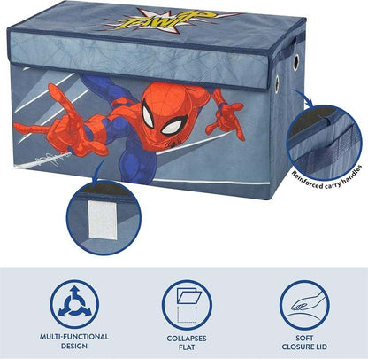 New Idea Nuova Marvel Spiderman Toy Storage Trunk for Kids