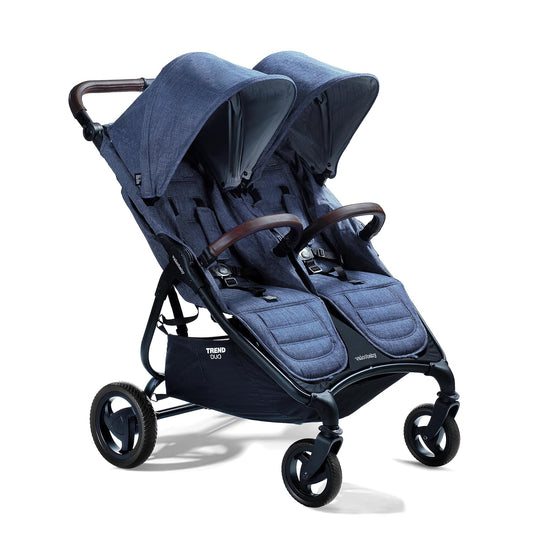 New Valco Baby Trend Duo Double Stroller (Denim)