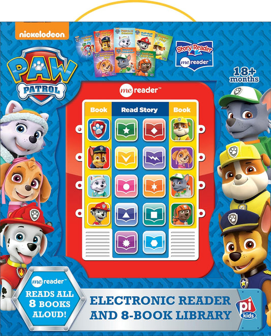 PI Kids Nickelodeon Paw Patrol Me Reader Electronic Sound Book Library