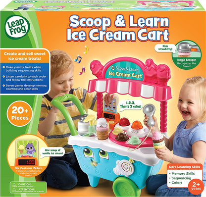 New LeapFrog Scoop and Learn Ice Cream Cart