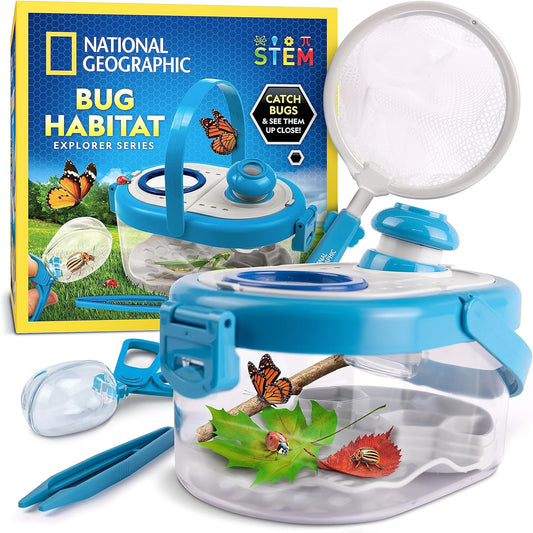 New National Geographic Bug Catcher Kit with Magnified Viewer and Habitat