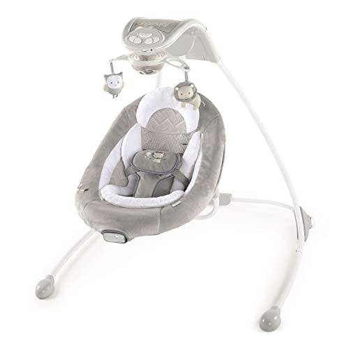 New Ingenuity InLighten Soothing Swing - Swivel Infant Seat (Dakota)