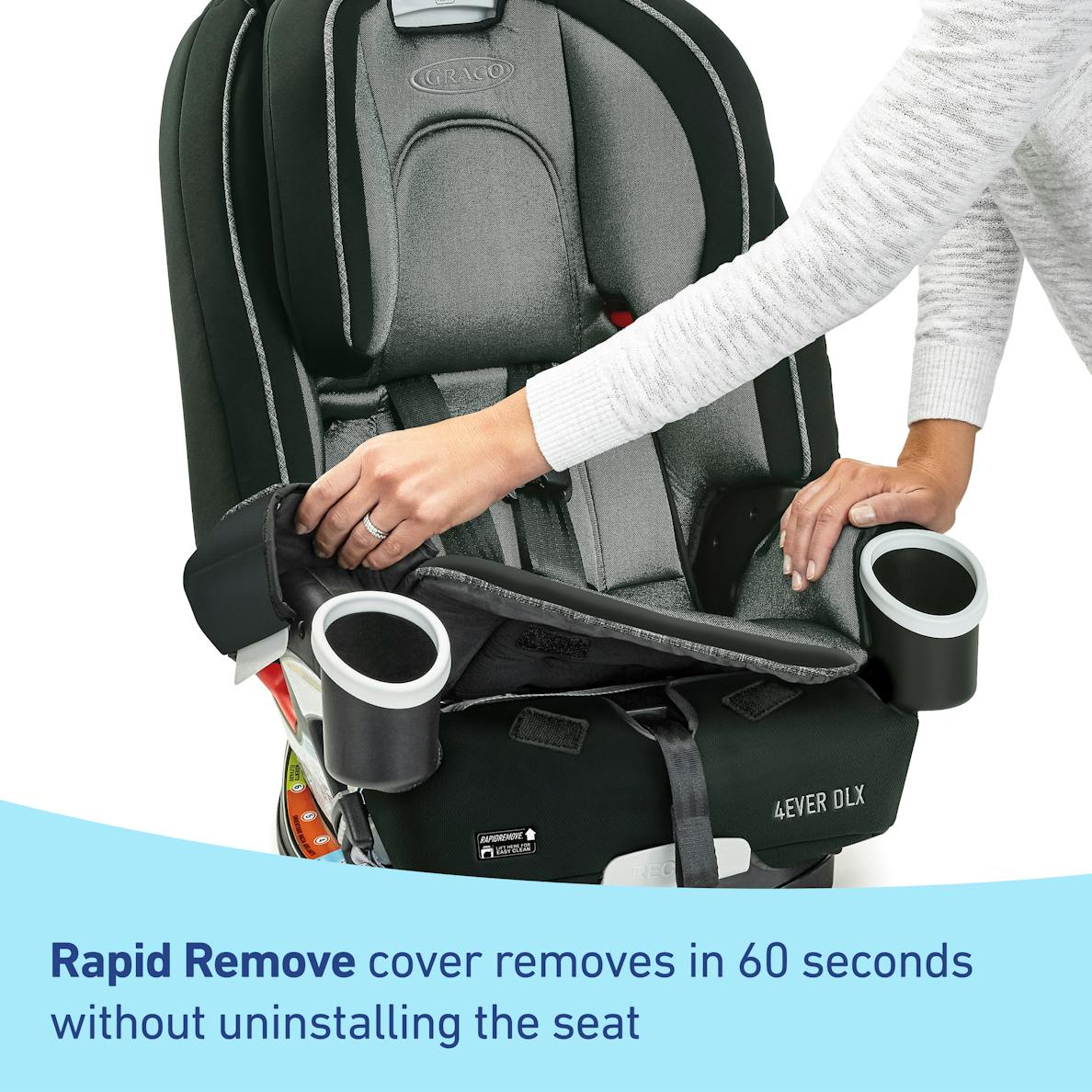 Graco 4Ever DLX 4-in-1 Infant to Toddler Car Seat (Zagg)