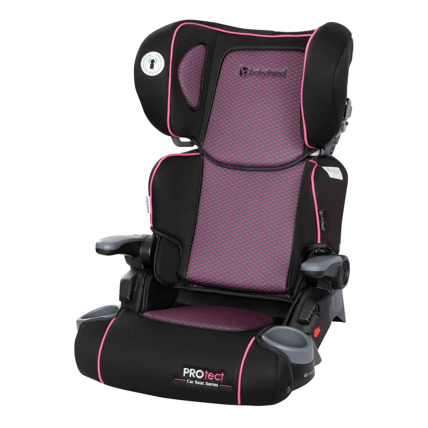 New BabyTrend Protect 2 in 1 Booster Seat (Pink Tech)